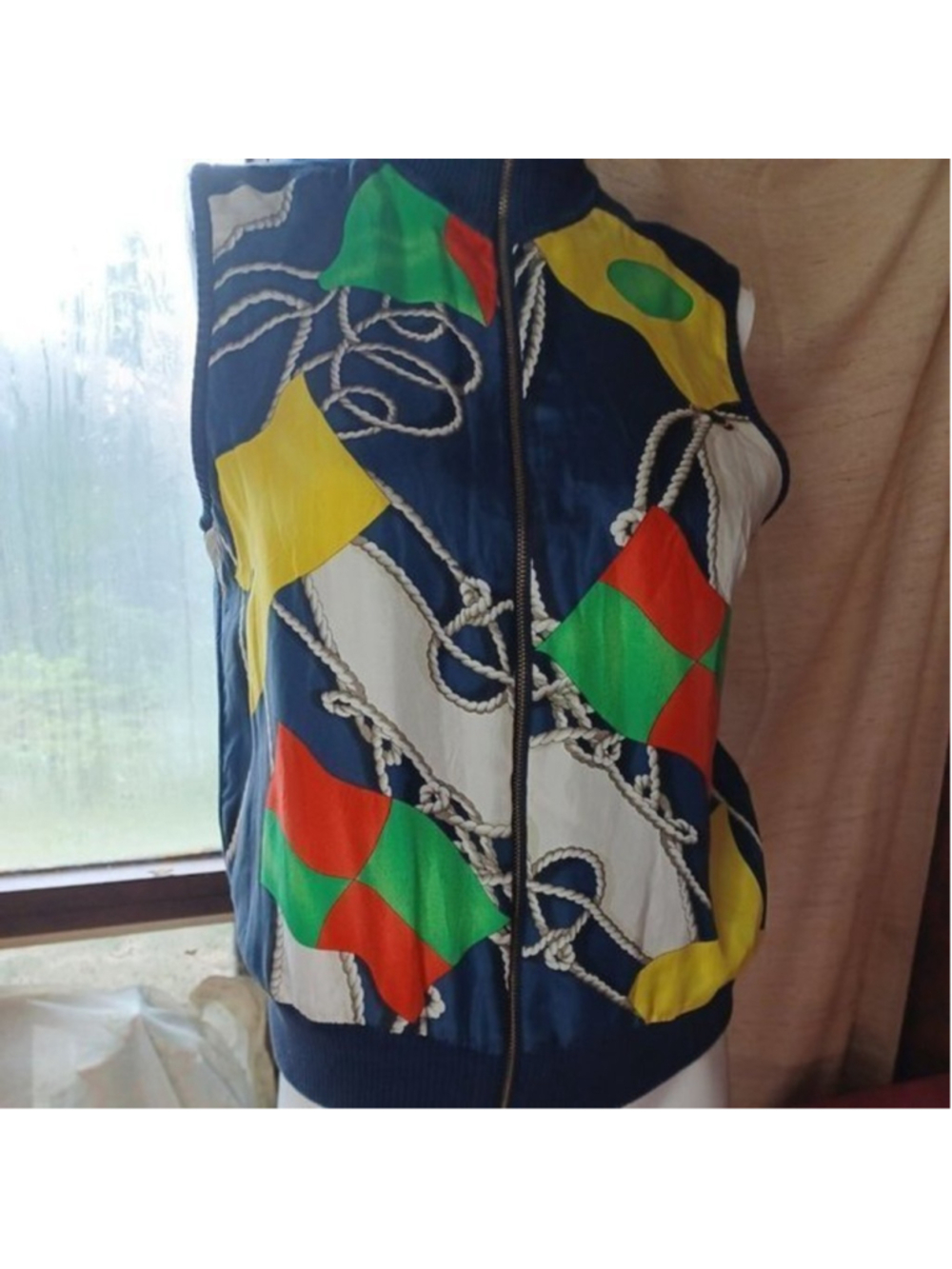 Lauren Ralph Lauren Womens Silk Vest Vintage M